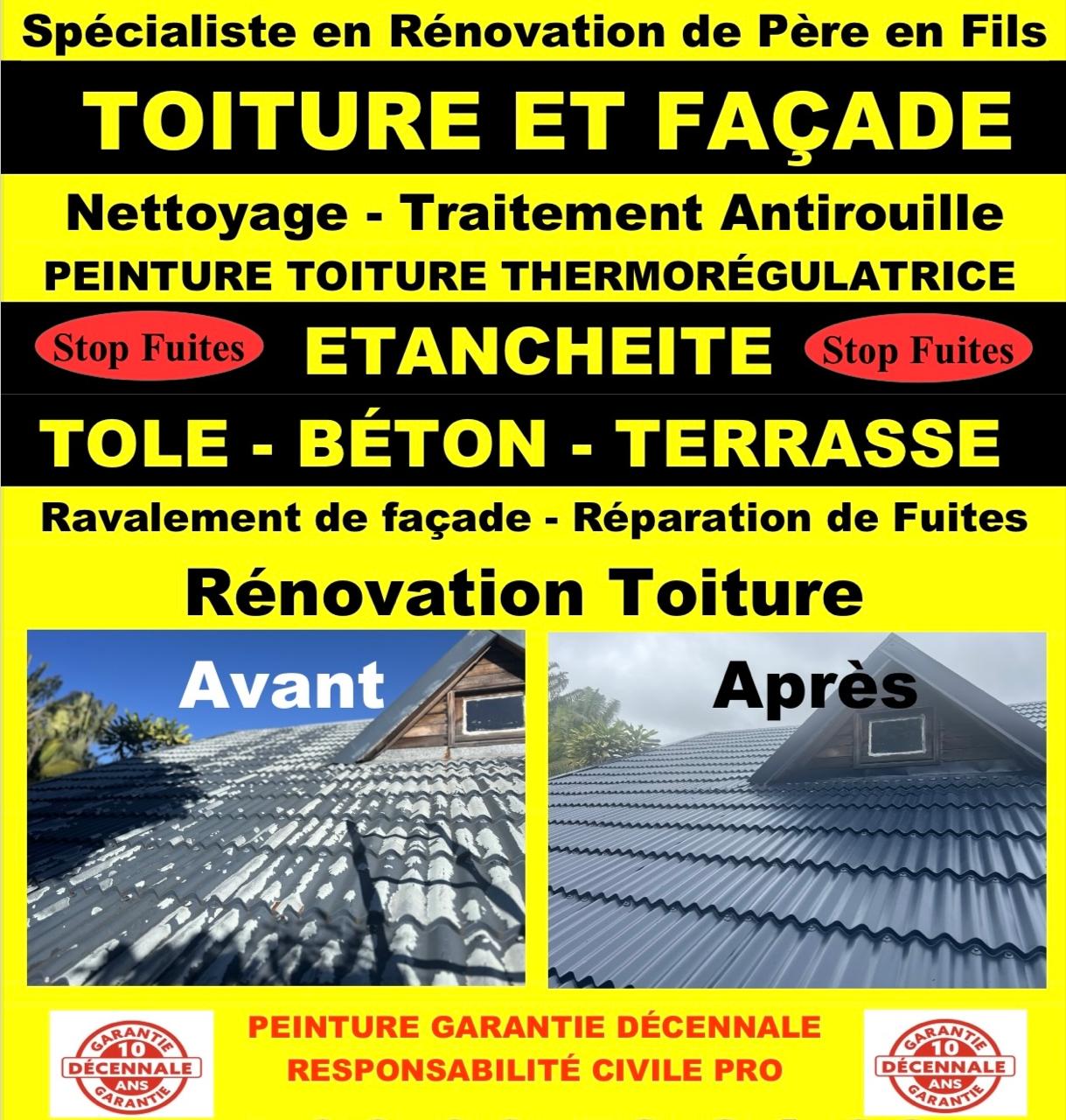 Étanchéité Toiture 974